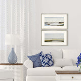 Paragon Marshlands I S/2 Blue 17 X 29 X 1 Wall Art