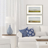 Paragon Marshlands II S/2 Blue 17 X 29 X 1 Wall Art
