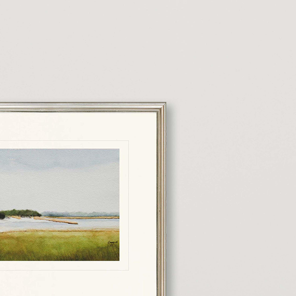 Paragon Marshlands II S/2 Blue 17 X 29 X 1 Wall Art