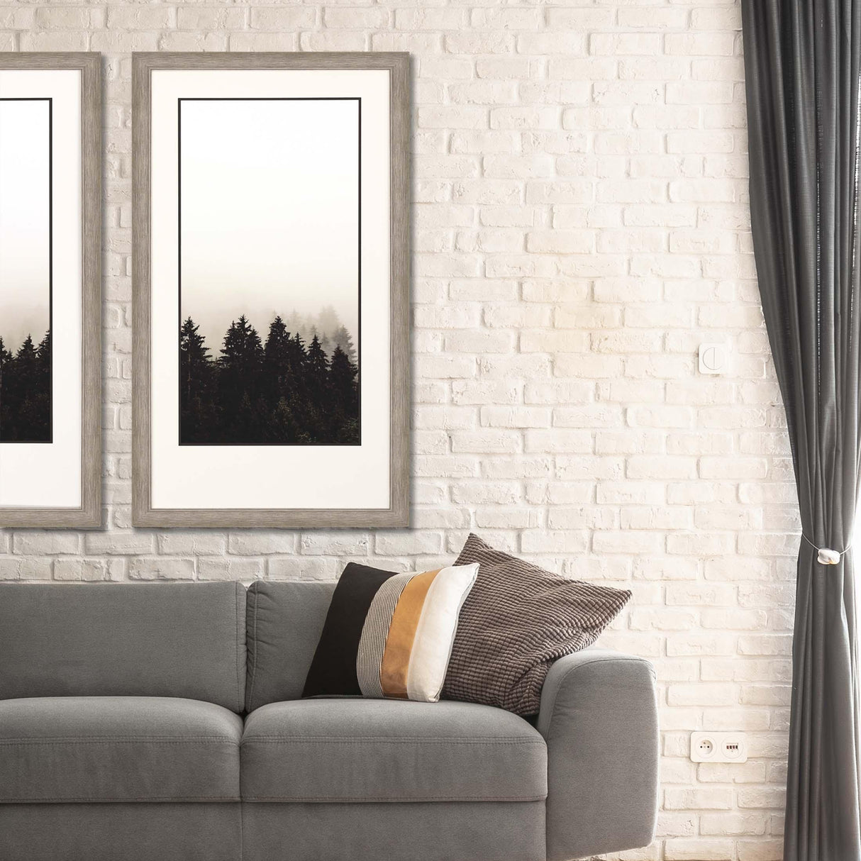 Paragon Misty Peak II Neutral 50 X 28 X 2 Wall Art