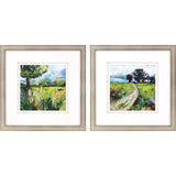 Paragon Wildflower Meadow S/2 Green 26 X 26 X 2 Wall Art