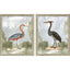 Paragon Cranes II S/2 Blue 33 X 27 X 2 Wall Art