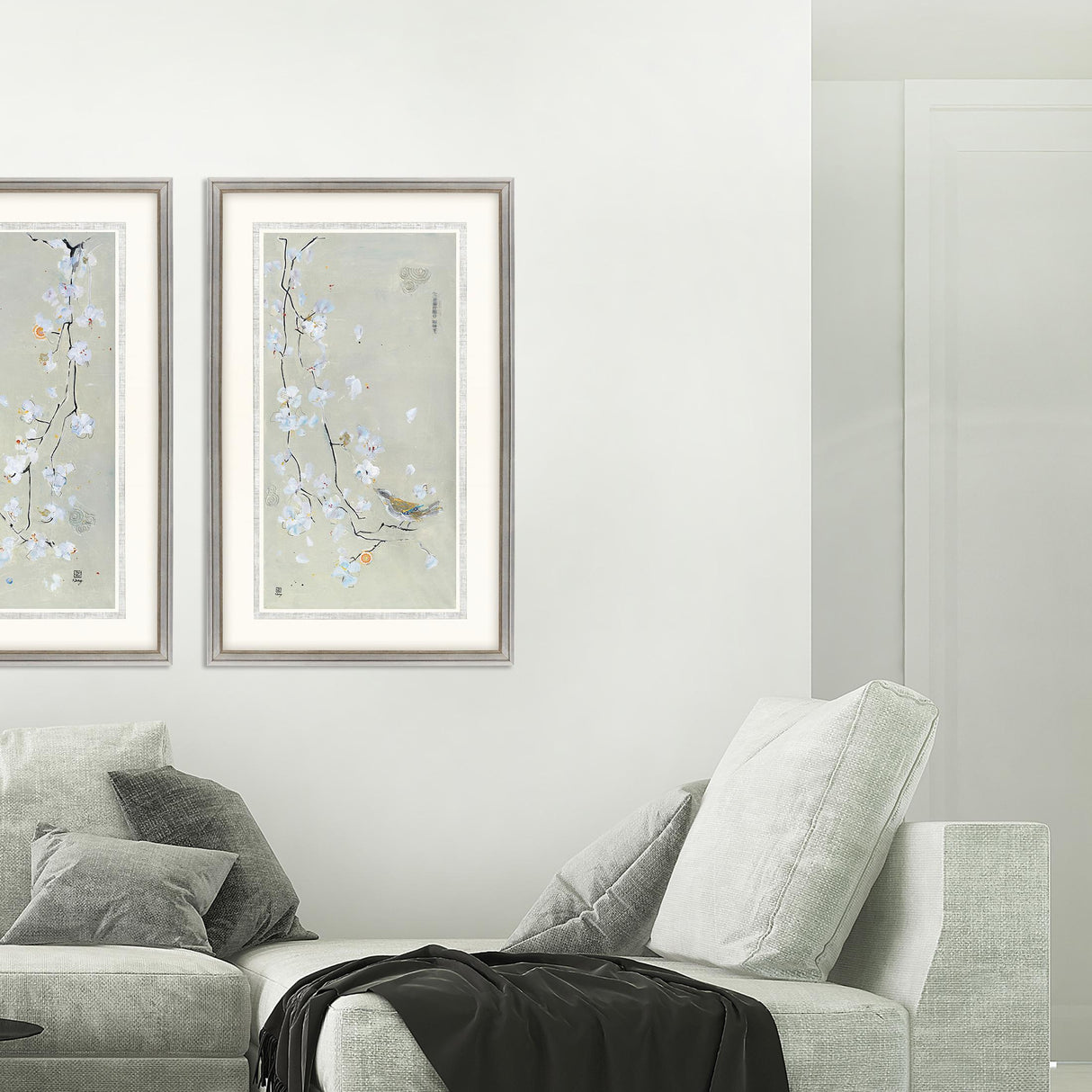 Paragon Bird Family II Neutral 50 X 30 X 3 Wall Art