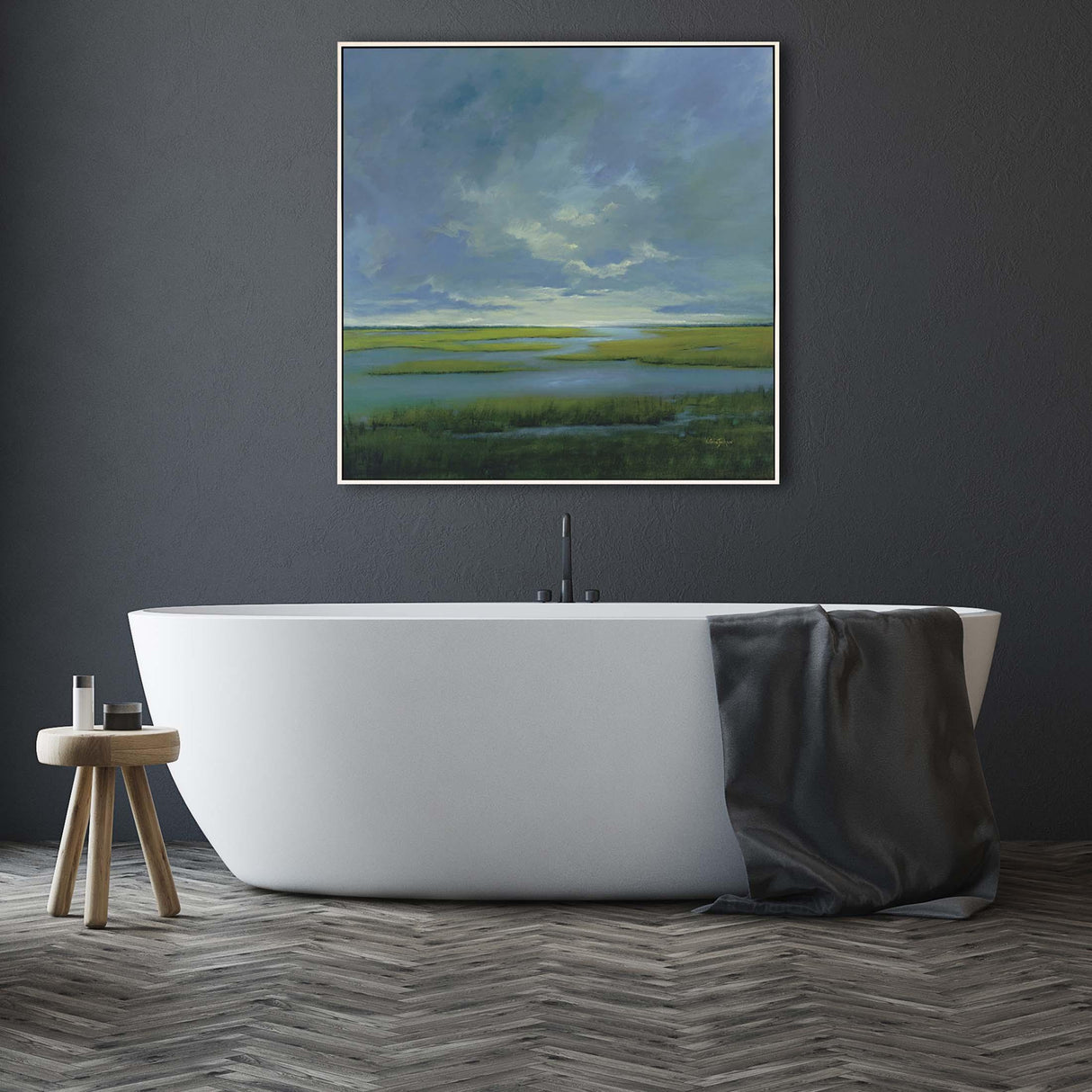 Paragon Amazing Grace Blue 52 X 52 X 3 Wall Art