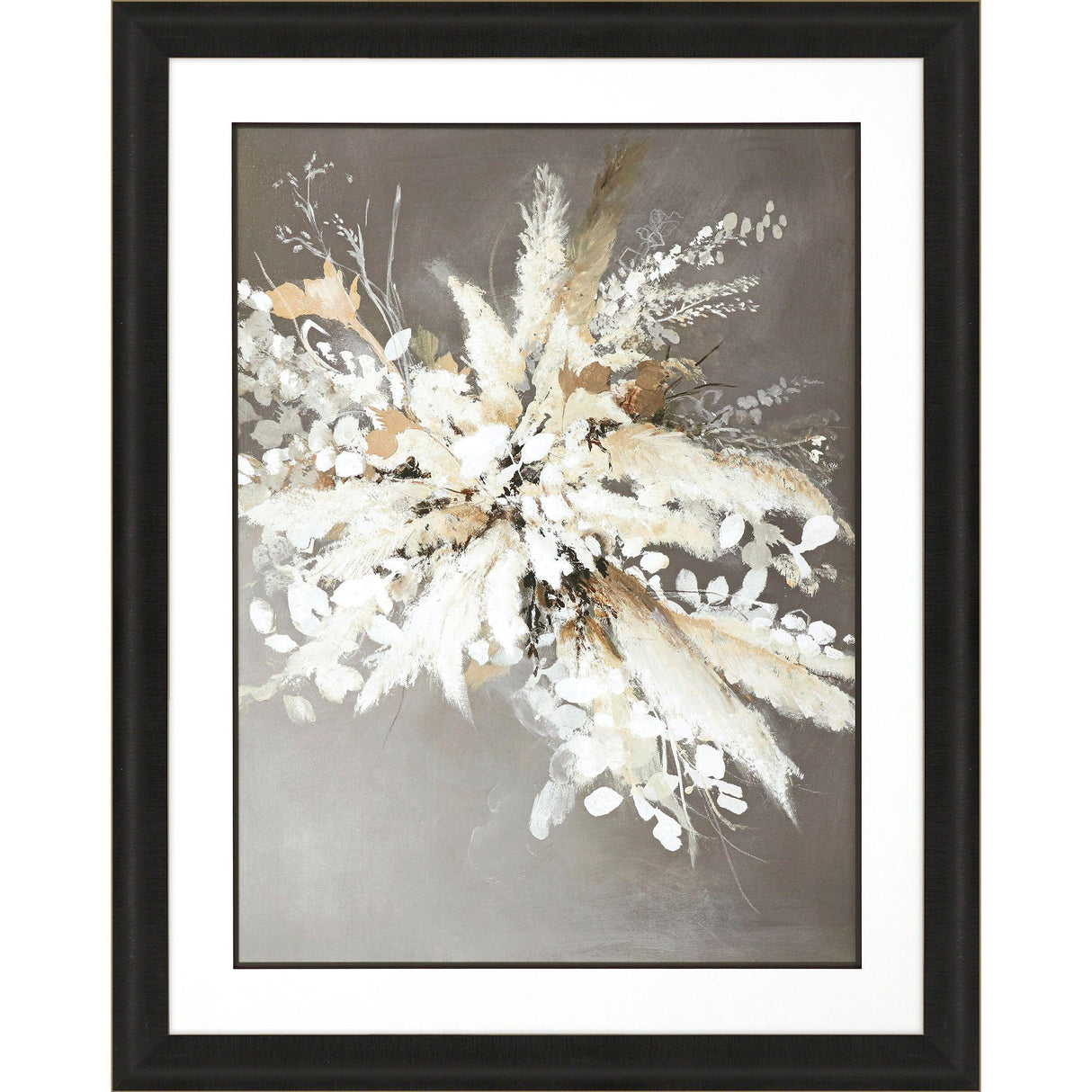 Paragon Light Leaves I Gray 52 X 42 X 2 Wall Art