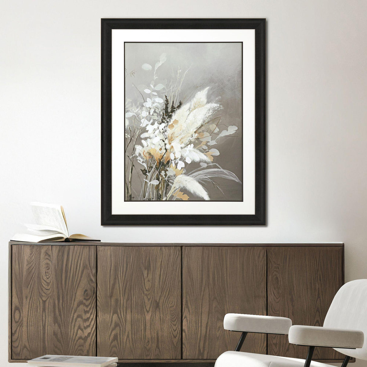 Paragon Light Leaves II Gray 52 X 42 X 2 Wall Art