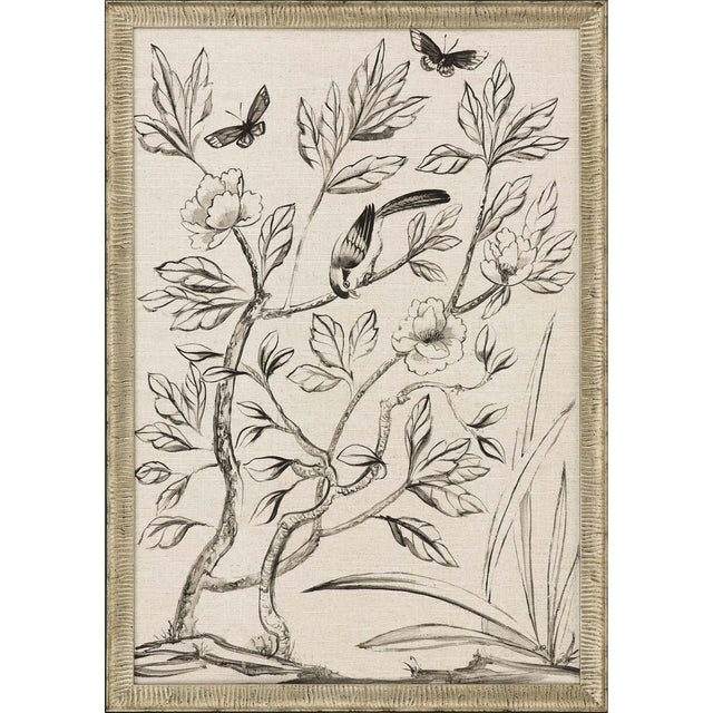 Paragon Shimmering Garden II Neutral 39 X 27 X 2 Wall Art