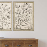 Paragon Shimmering Garden II Neutral 39 X 27 X 2 Wall Art