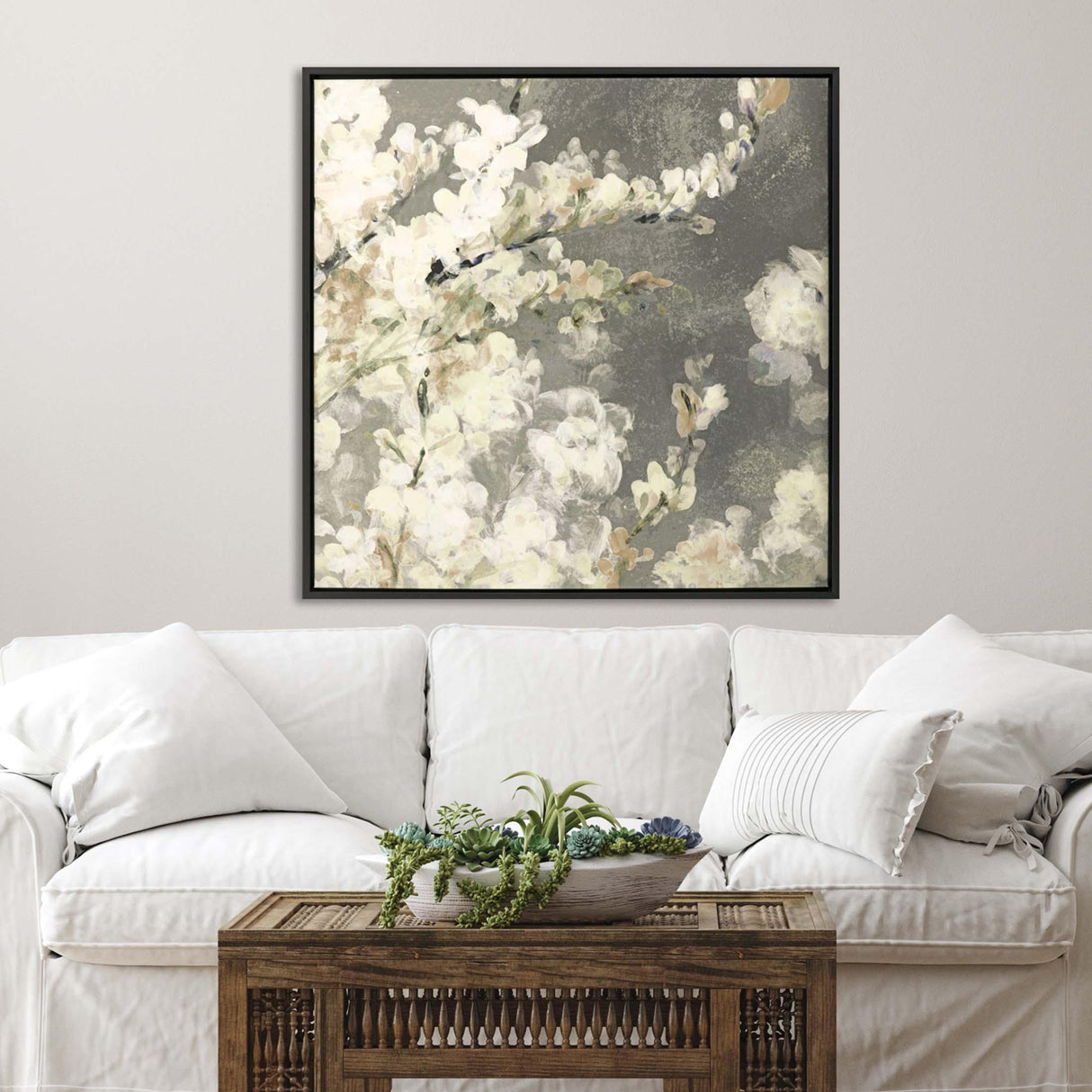 Paragon Sakura Beauty Neutral 42 X 42 X 3 Wall Art