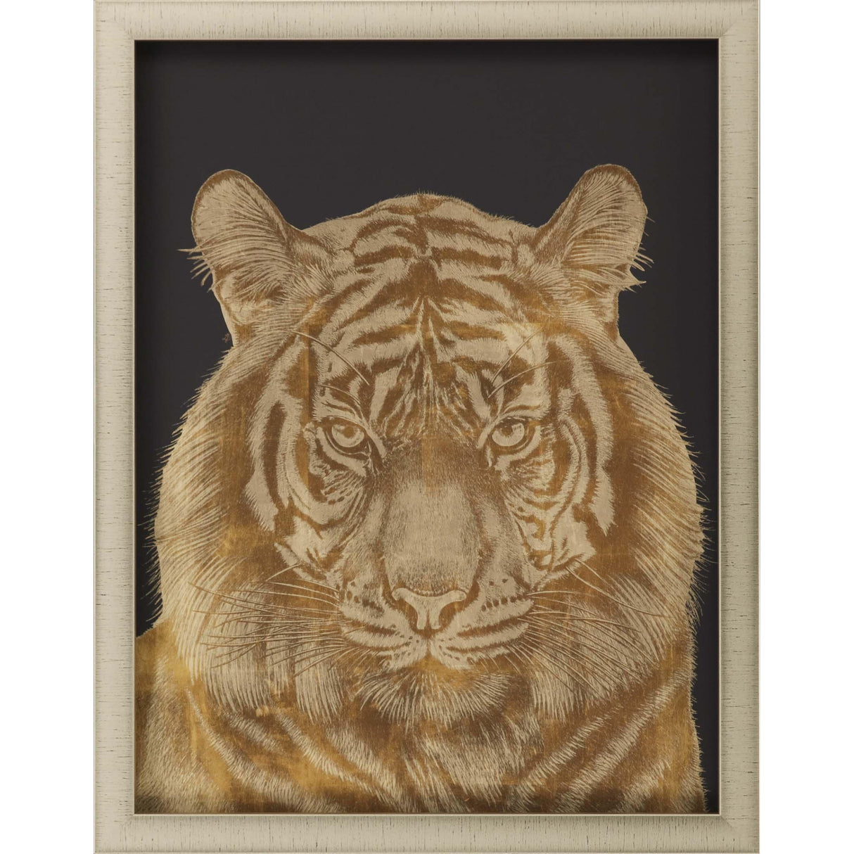 Paragon Tiger Portrait Orange 35 X 27 X 2 Wall Art