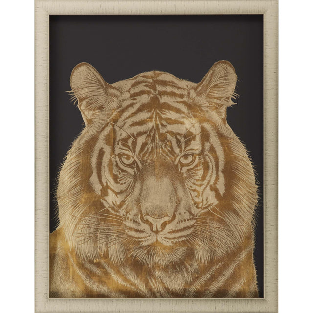 Paragon Tiger Portrait Orange 35 X 27 X 2 Wall Art