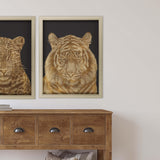 Paragon Tiger Portrait Orange 35 X 27 X 2 Wall Art