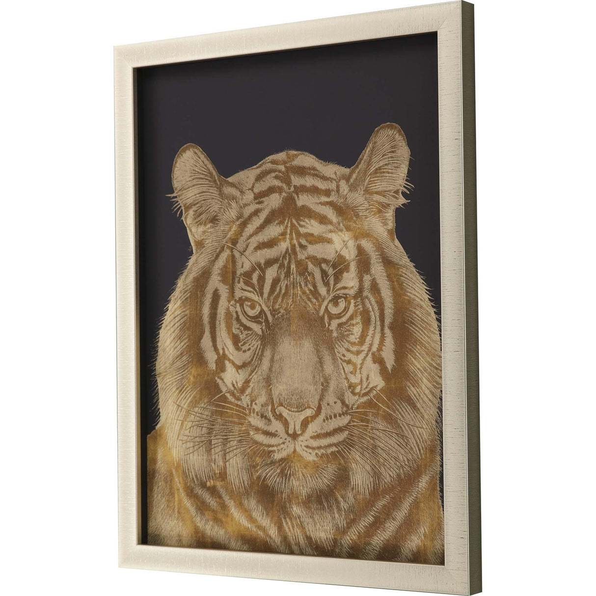 Paragon Tiger Portrait Orange 35 X 27 X 2 Wall Art