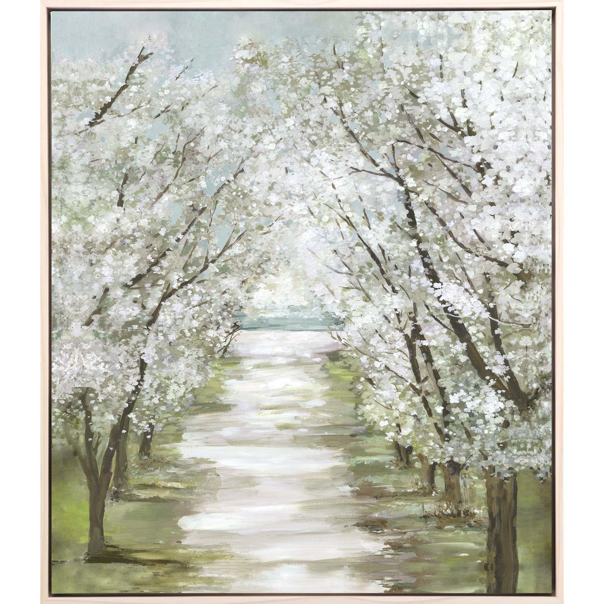 Paragon Blossom Pathway White 44 X 38 X 3 Wall Art