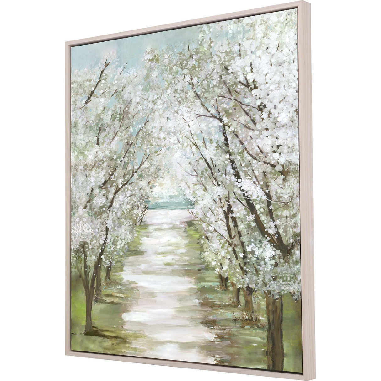 Paragon Blossom Pathway White 44 X 38 X 3 Wall Art