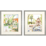 Paragon Peaceful Gardens S/2 Green 30 X 26 X 2 Wall Art