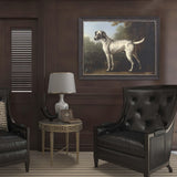 Paragon Grey Spotted Hound Brown 35 X 45 X 2 Wall Art