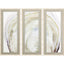 Paragon Oyster Shell S/3 Yellow 40 X 17 X 2 Wall Art