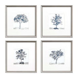 Paragon Slate Trees S/4 Blue 16 X 16 X 1 Wall Art