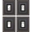 Paragon Dominoes S/4 Black 18 X 15 X 3 Wall Art