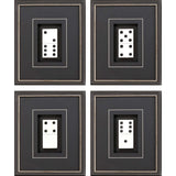 Paragon Dominoes S/4 Black 18 X 15 X 3 Wall Art