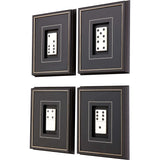Paragon Dominoes S/4 Black 18 X 15 X 3 Wall Art
