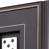 Paragon Dominoes S/4 Black 18 X 15 X 3 Wall Art