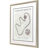 Paragon Les Fossiles Gray 42 X 34 X 2 Wall Art
