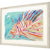 Paragon Colorful Fish Turquoise 33 X 45 X 1 Wall Art