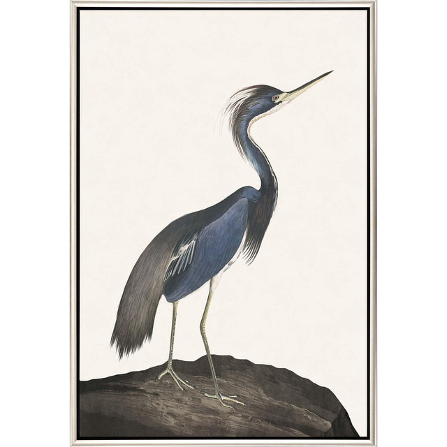 Paragon Great Heron I Blue 50 X 34 X 3 Wall Art