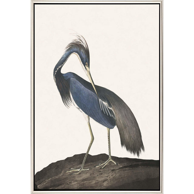 Paragon Great Heron II Blue 50 X 34 X 3 Wall Art