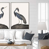Paragon Great Heron II Blue 50 X 34 X 3 Wall Art