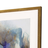 Paragon Pebbles S/4 Blue 21 X 21 X 1 Wall Art