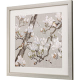 Paragon Magnolia Bloom White 33 X 33 X 2 Wall Art