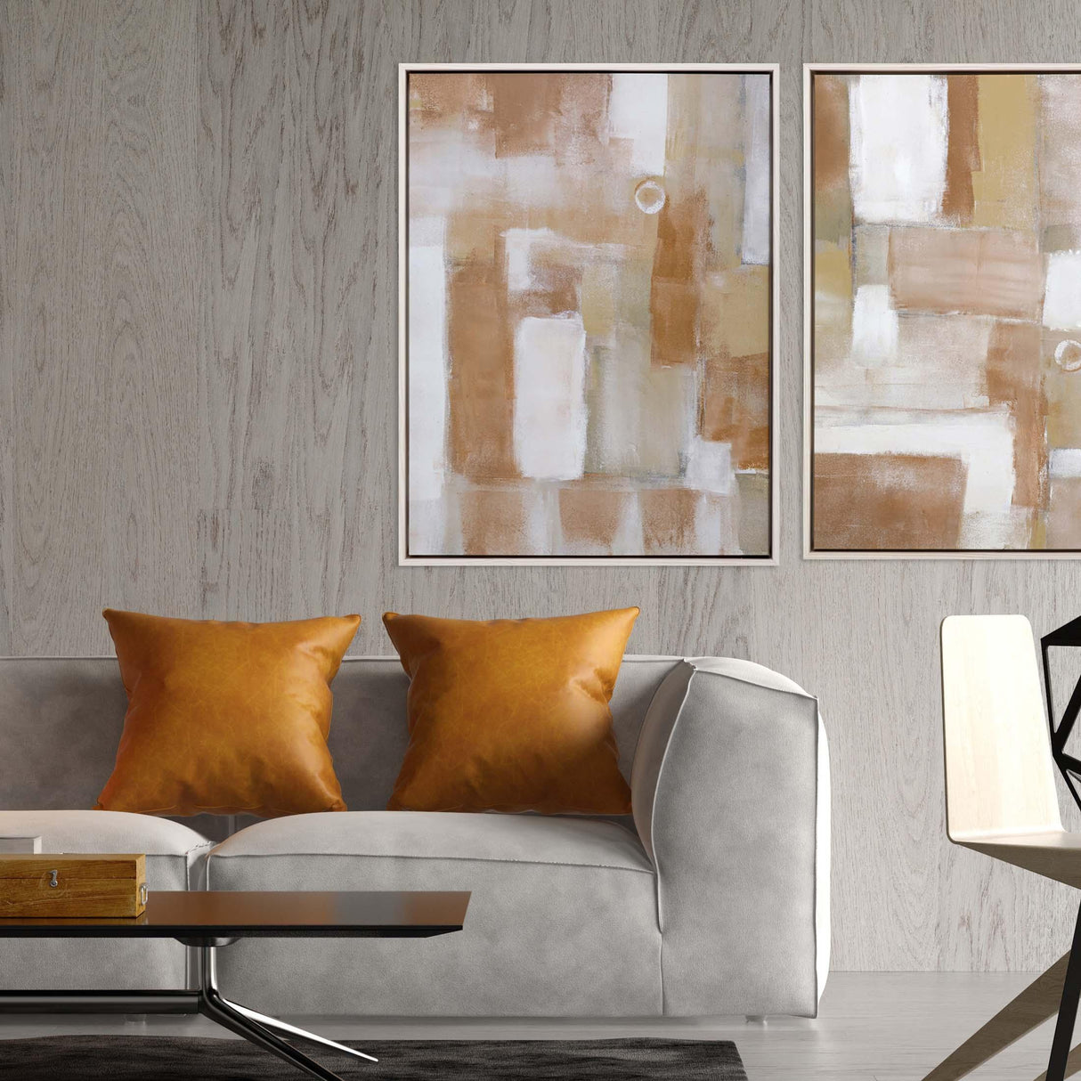 Paragon Established Grounds I Rust 42 X 32 X 3 Wall Art