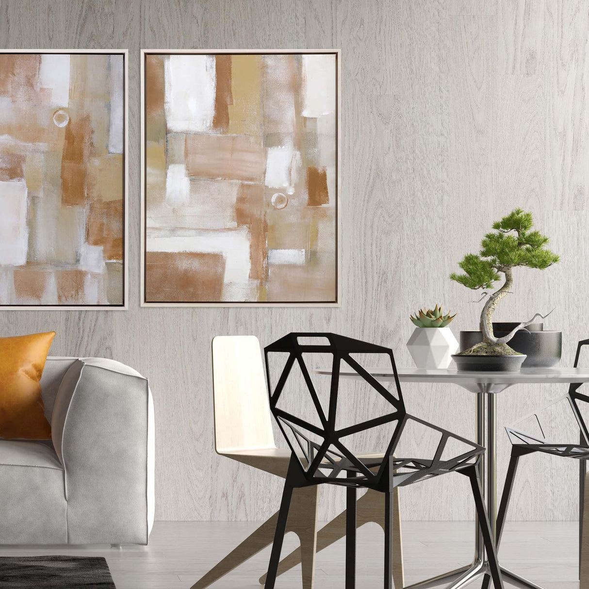 Paragon Established Grounds II Rust 42 X 32 X 3 Wall Art