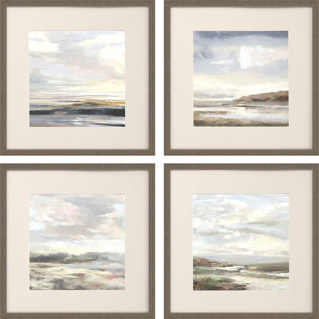Paragon Tirwedd I S/4 Blue 20 X 20 X 2 Wall Art