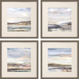 Paragon Tirwedd II S/4 Blue 20 X 20 X 2 Wall Art