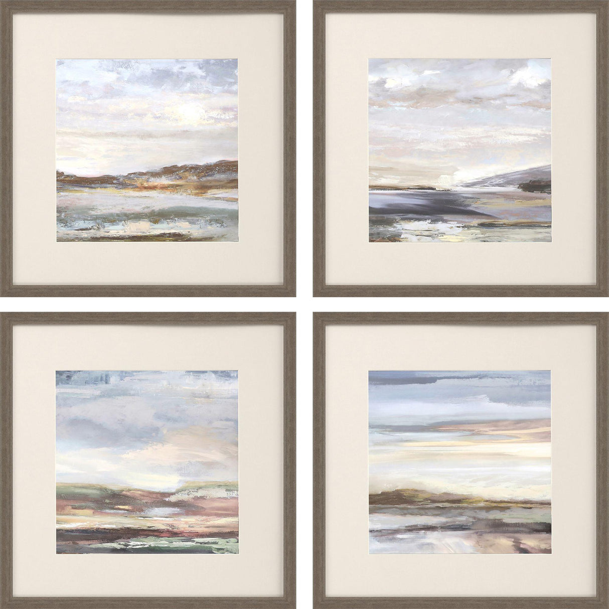 Paragon Tirwedd II S/4 Blue 20 X 20 X 2 Wall Art