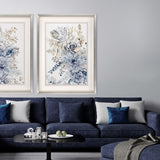 Paragon Royal Blue II Blue 46 X 34 X 3 Wall Art