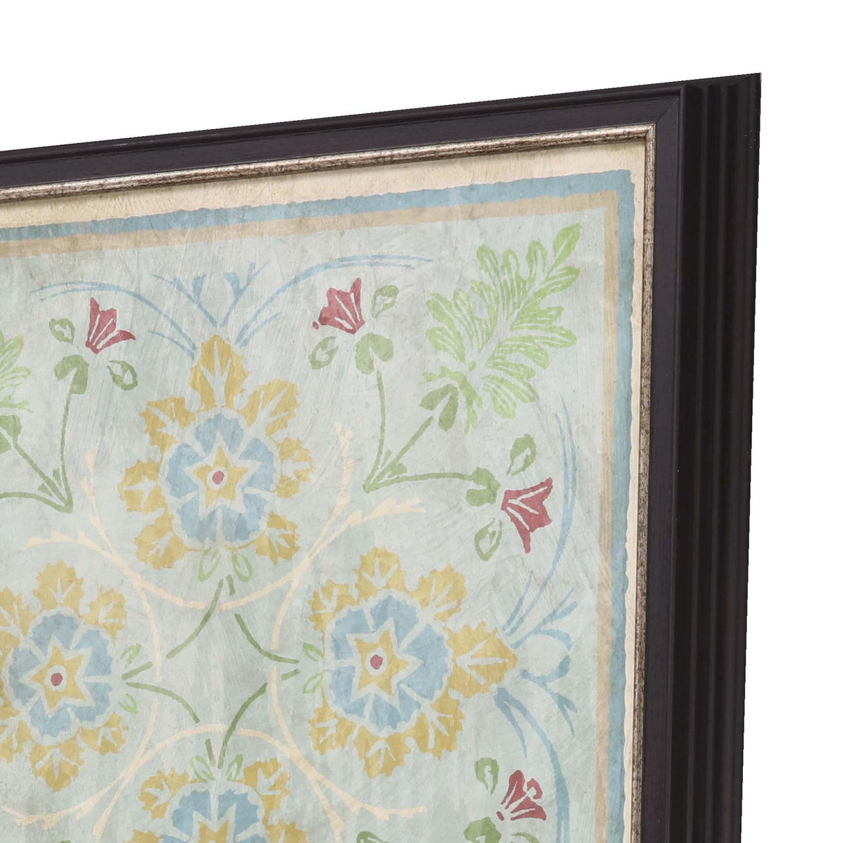 Paragon Verdigris Pattern S/4 Blue 20 X 20 X 3 Wall Art