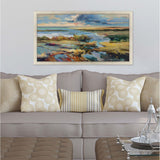 Paragon Marsh Light Blue 27 X 51 X 2 Wall Art
