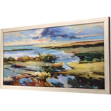 Paragon Marsh Light Blue 27 X 51 X 2 Wall Art
