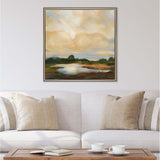 Paragon Sunset Hues Green 43 X 43 X 3 Wall Art