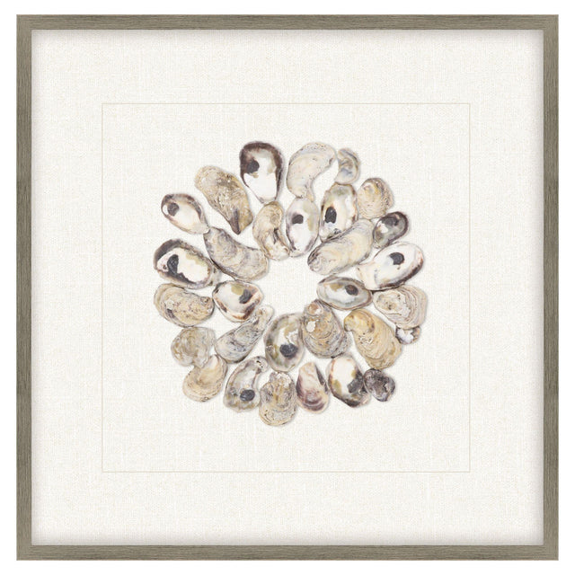 Paragon Oyster Shell II Beige 22 X 22 X 2 Wall Art