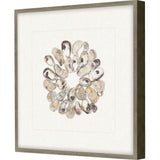 Paragon Oyster Shell II Beige 22 X 22 X 2 Wall Art