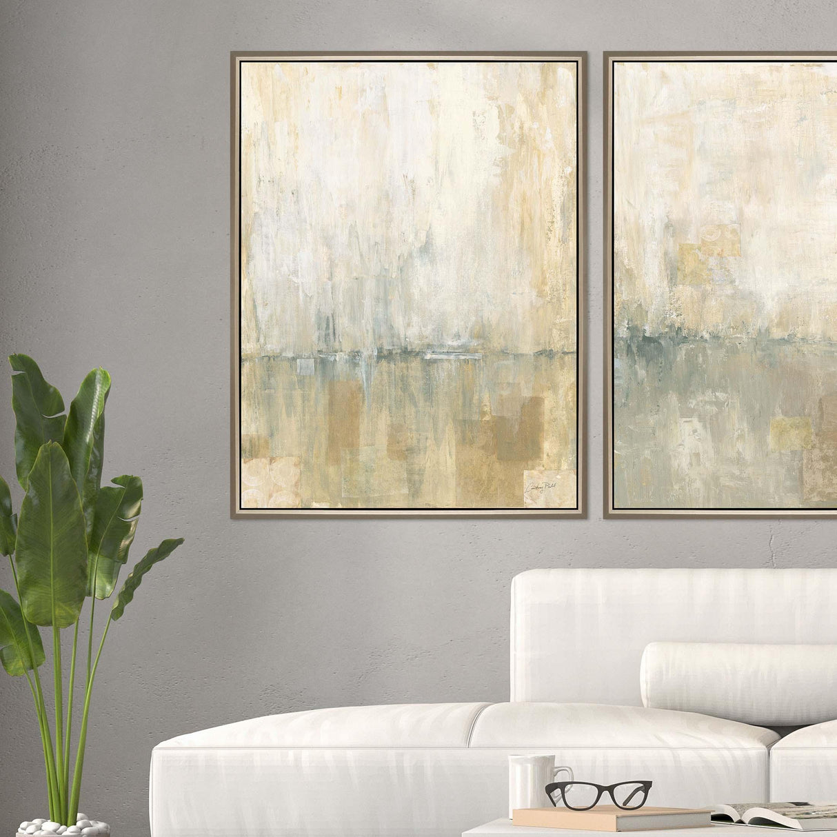Paragon Morning Light I Gray 51 X 39 X 3 Wall Art