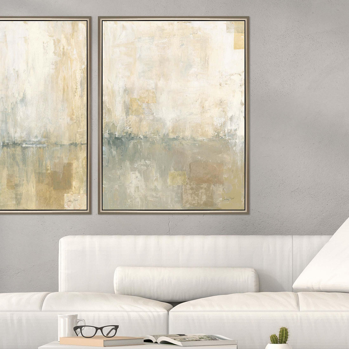 Paragon Morning Light II Gray 51 X 39 X 3 Wall Art