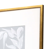 Paragon Leaf Study S/4 Blue 20 X 20 X 1 Wall Art
