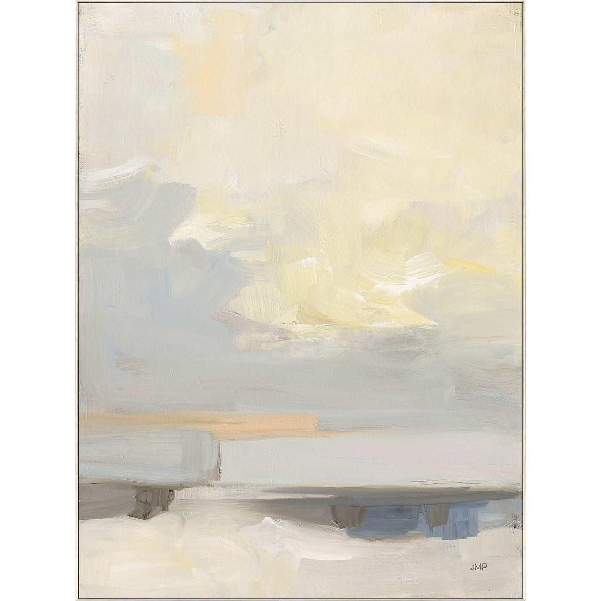 Paragon Where Land Meets Sky Blue 48 X 36 X 3 Wall Art